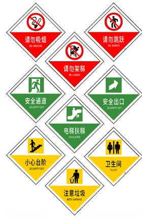 公共场所指示牌vi导视牌