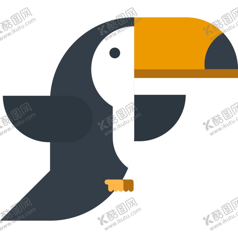 编号：29522306251337183912【酷图网】源文件下载-鹦鹉动物标志图形图标装饰素材