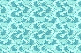 波浪纹理