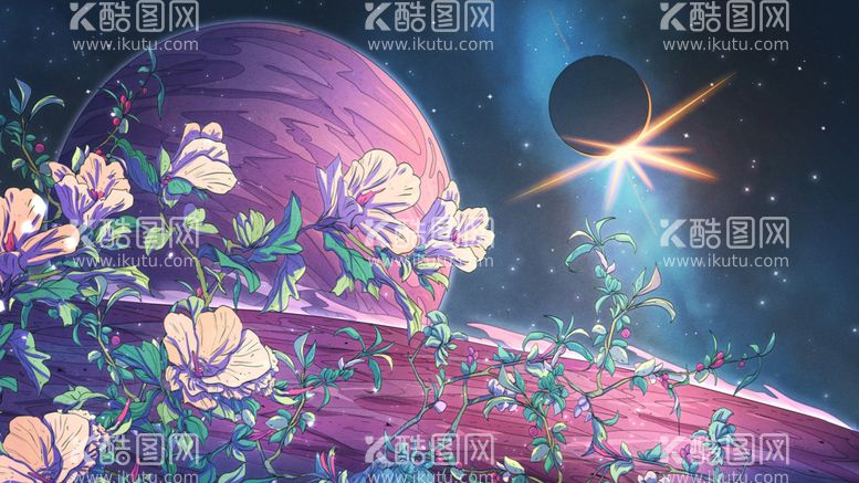 编号：84338312271236042915【酷图网】源文件下载-星球   花