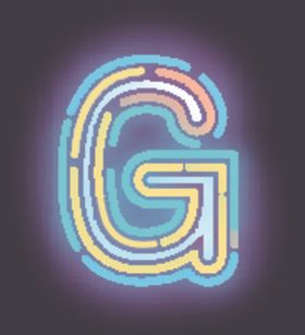 霓虹灯字母G
