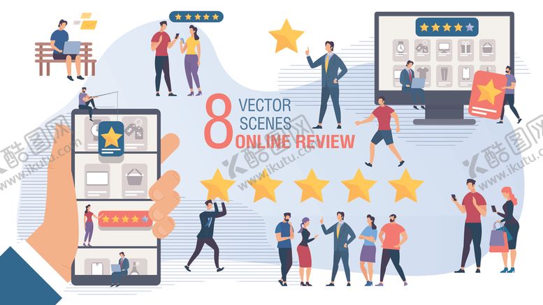 编号：67390310092315393632【酷图网】源文件下载-扁平化职业人物插画