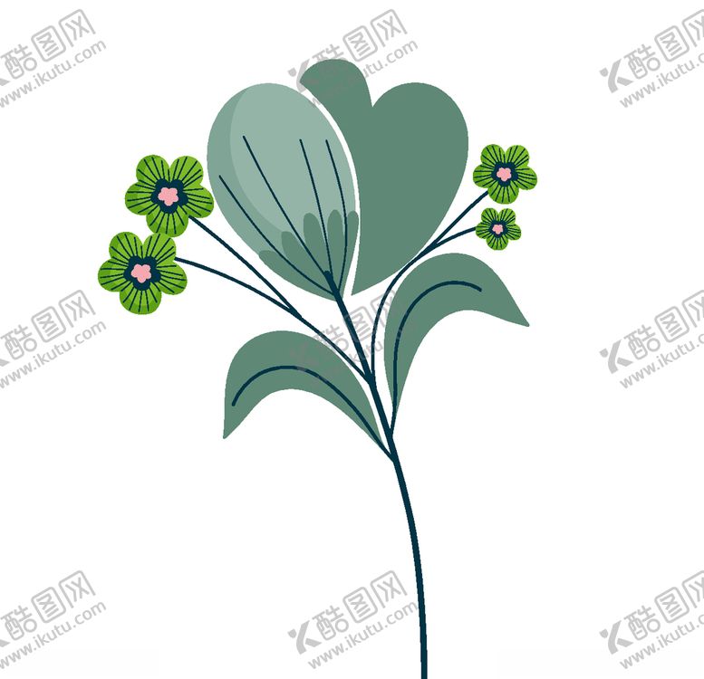 编号：65683205101709128269【酷图网】源文件下载-手绘花