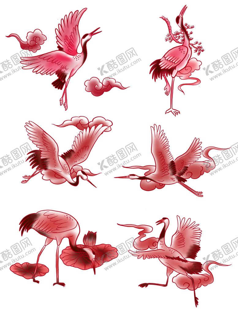 编号：56035509171720123911【酷图网】源文件下载-手绘花草牡丹花园元素素材