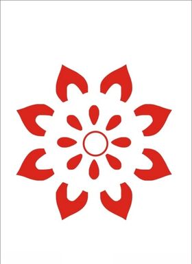 花边纹
