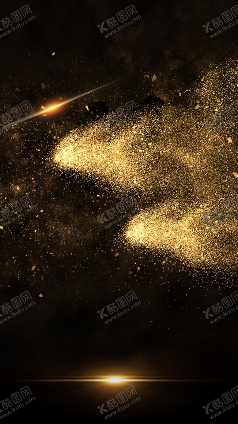 编号：18837210301650354374【酷图网】源文件下载-黑色金色背景