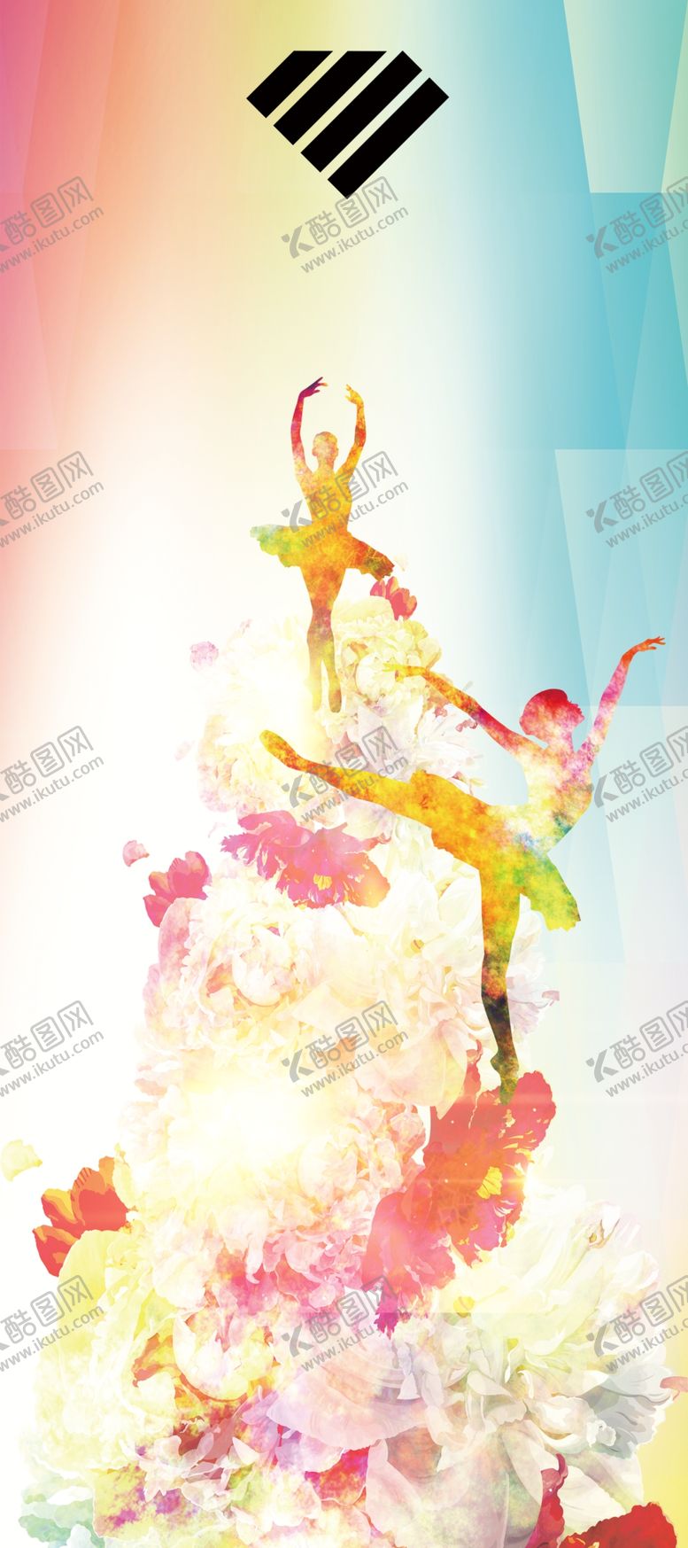 编号：91373710170034246295【酷图网】源文件下载-舞蹈班展架