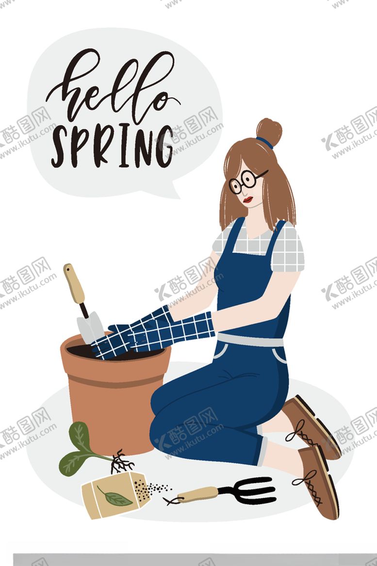 编号：89031110291619074033【酷图网】源文件下载-园艺养护