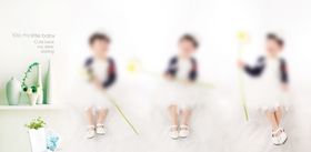 个性时尚幼儿少儿纪念相册模板
