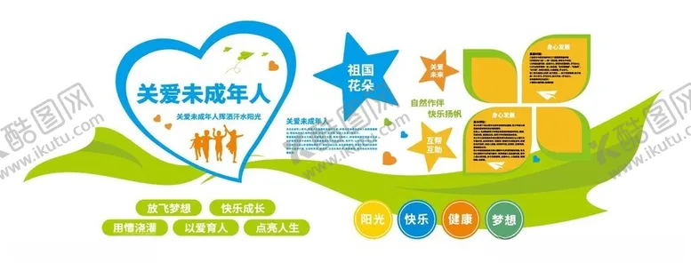编号：40397802051705483333【酷图网】源文件下载-关爱儿童文化墙图片