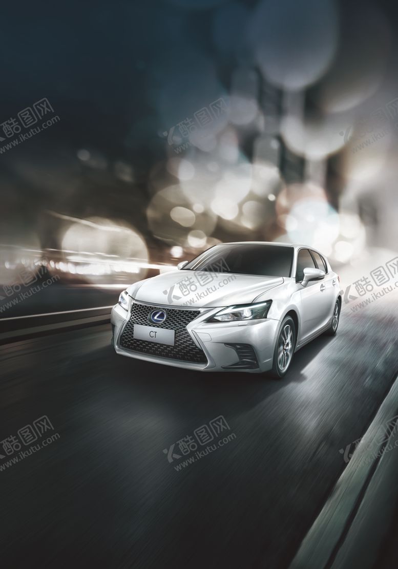 编号：28379106242205112975【酷图网】源文件下载-雷克萨斯混合动力CT