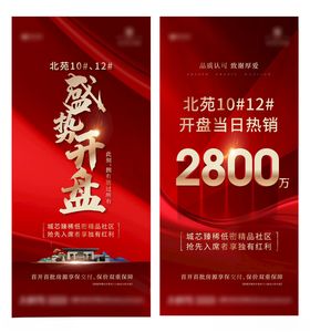 盛大开盘海报