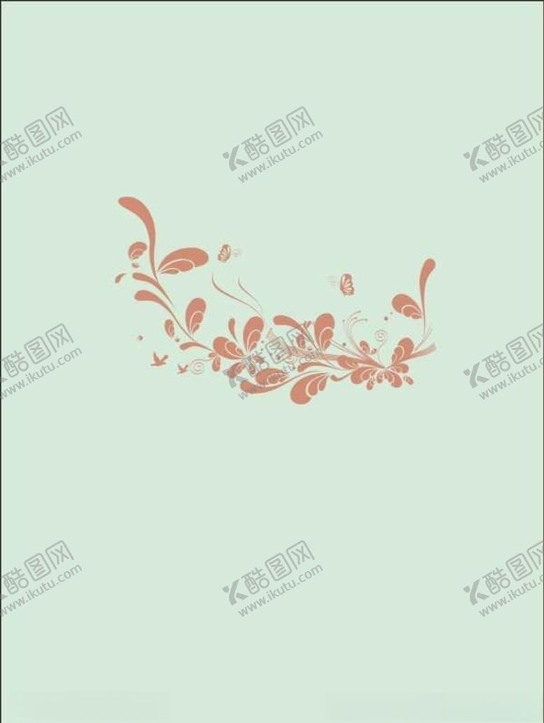 编号：32271404061712471923【酷图网】源文件下载-硅藻泥背景图案现代花纹花边蝴蝶