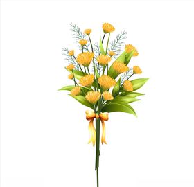 手绘花小野菊花束手绘风小清新
