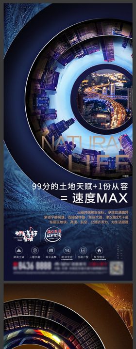 地产配套价值点系列海报