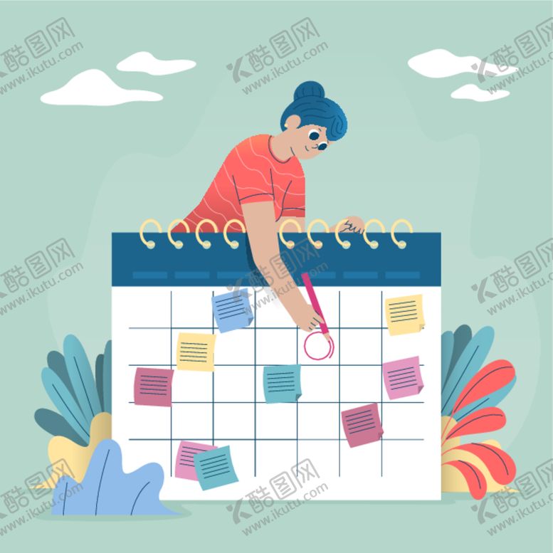 编号：53983612101457254524【酷图网】源文件下载-计划概念图片
