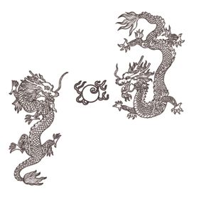 龙形象设计图案