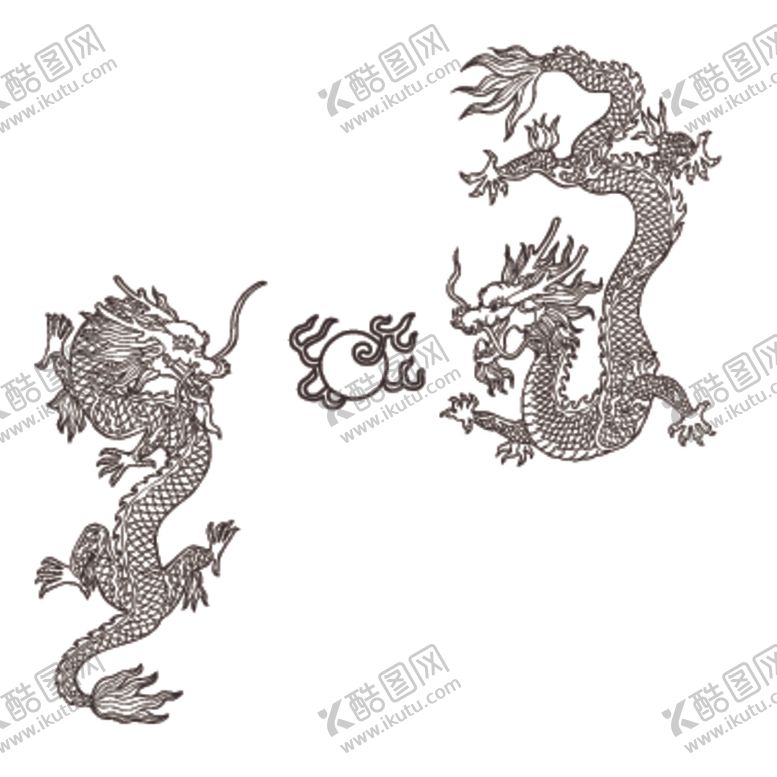 编号：31634007040717216027【酷图网】源文件下载-龙形象设计图案