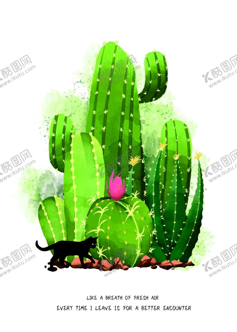 编号：46831707040050545870【酷图网】源文件下载-仙人掌植物