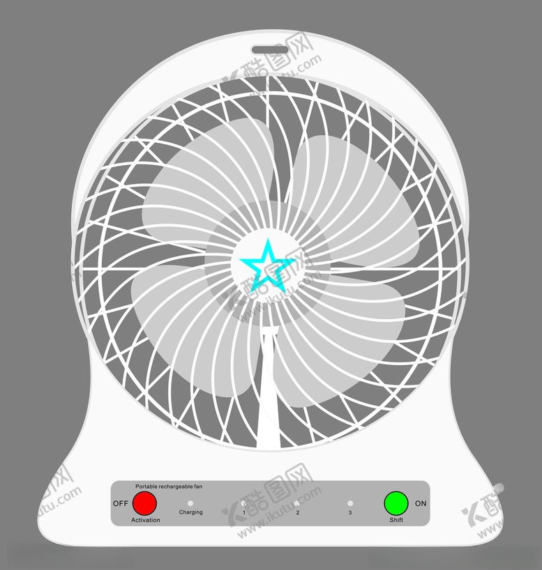 编号：40856809270759264813【酷图网】源文件下载-电动小风扇