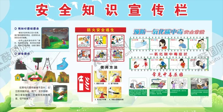 编号：18996310152338152787【酷图网】源文件下载-安全知识宣传栏