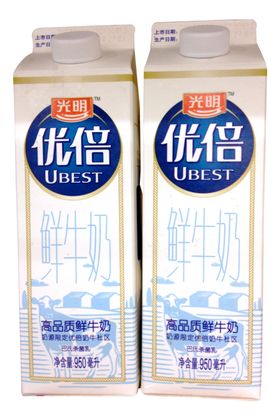 光明优倍鲜奶
