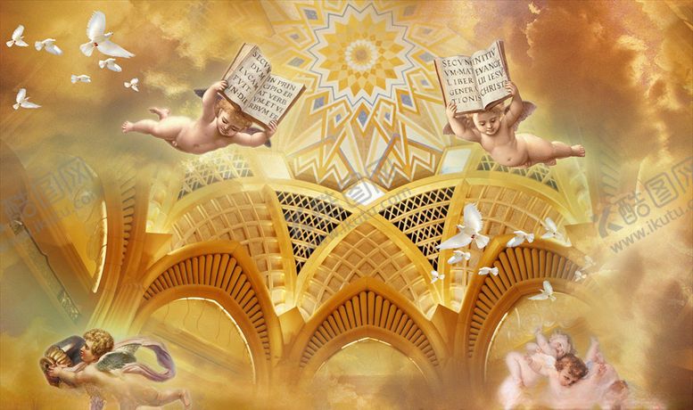 编号：55892306190528584727【酷图网】源文件下载-欧式背景墙