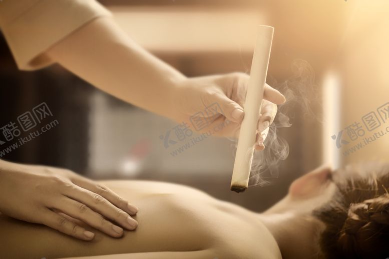 编号：66683410120740554634【酷图网】源文件下载-艾灸