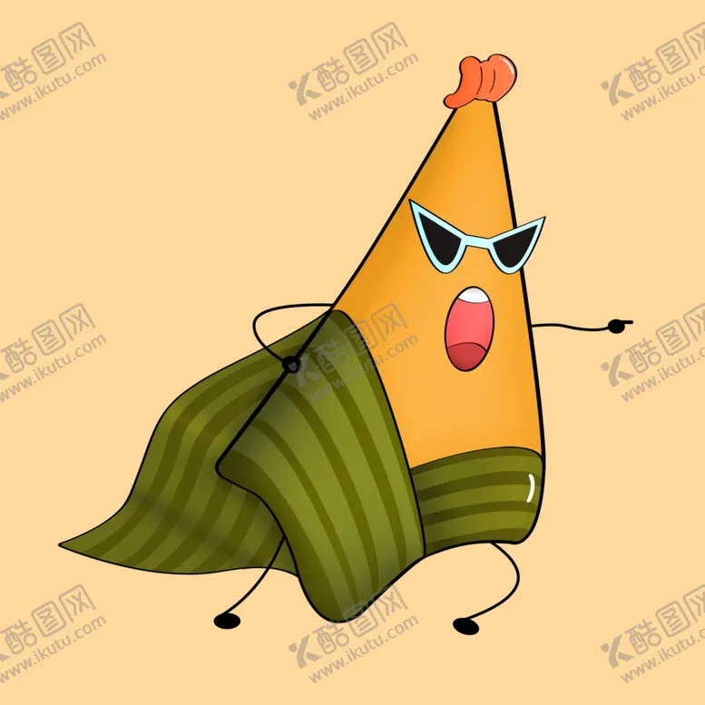 编号：62136601272013379788【酷图网】源文件下载-手绘粽子