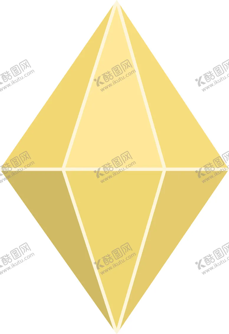 编号：45221302091316285400【酷图网】源文件下载-卡通钻石           