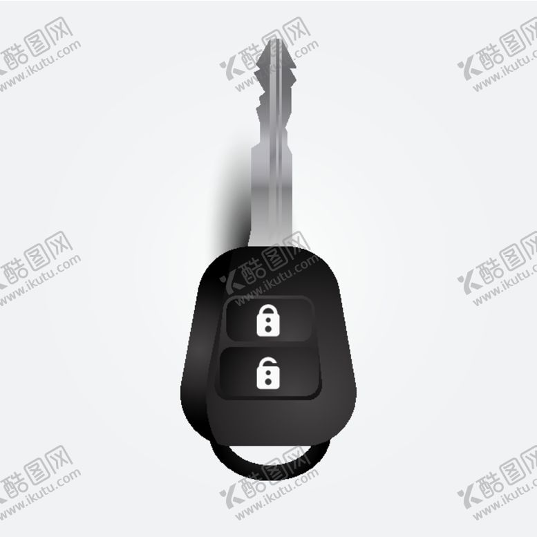 编号：76526212100347139704【酷图网】源文件下载-矢量车钥匙