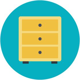 家具图标柜子浴室柜