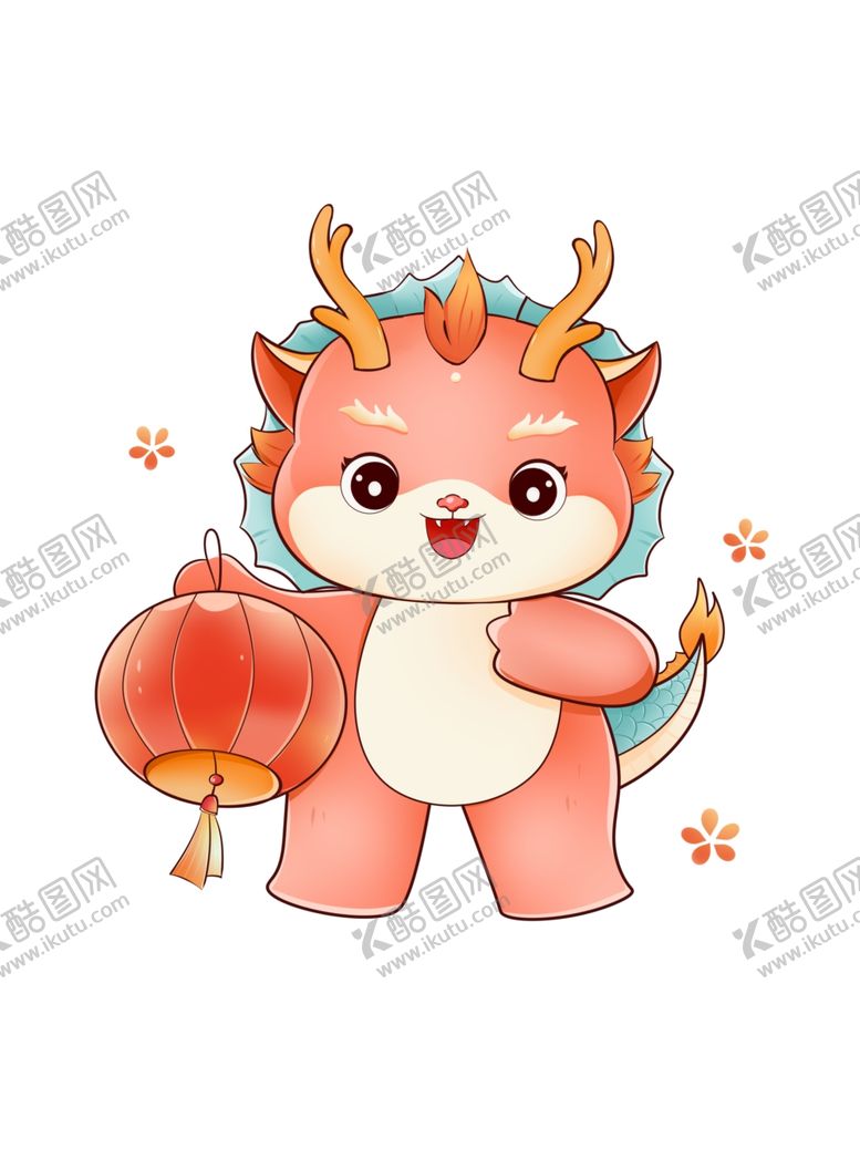 编号：73077611232208023107【酷图网】源文件下载-Q版手绘龙
