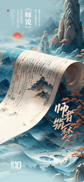 教师节海报感恩老恩难忘老感恩