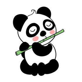 卡通熊猫