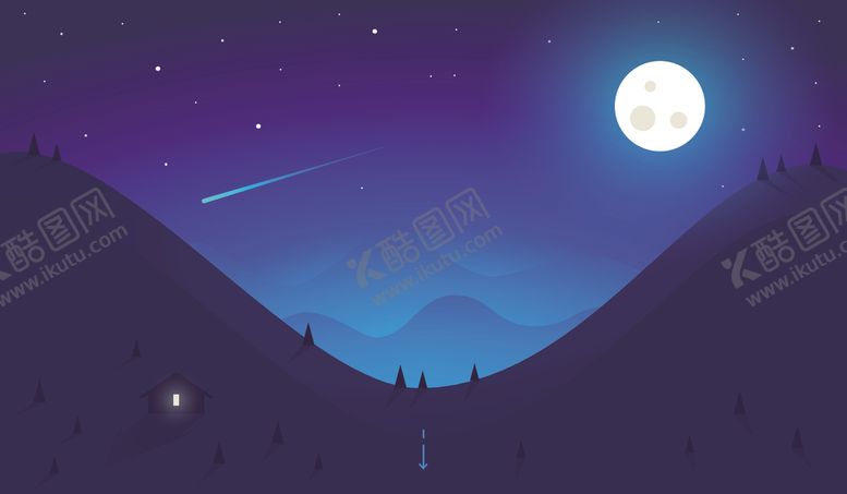 编号：47543610220329531696【酷图网】源文件下载-卡通风景