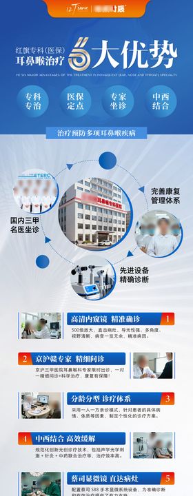 医疗品宣医院简介朋友圈图海报