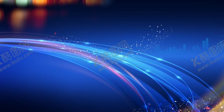 编号：11001410132245032474【酷图网】源文件下载-蓝色科技背景
