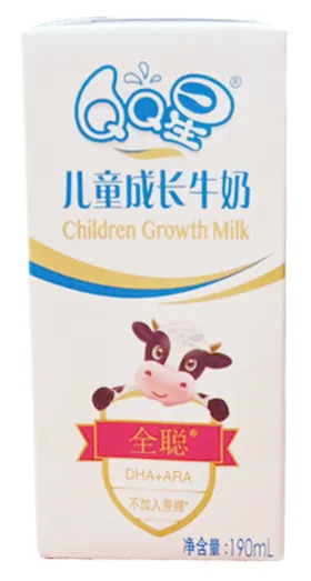 190MLQQ星全聪牛奶