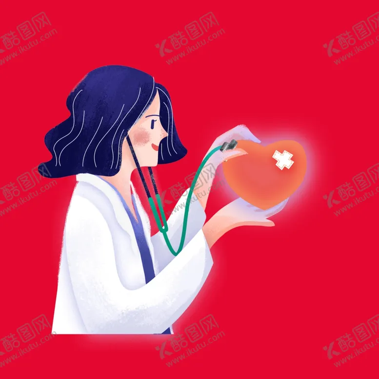 编号：70173502191556407934【酷图网】源文件下载-手绘医疗人物