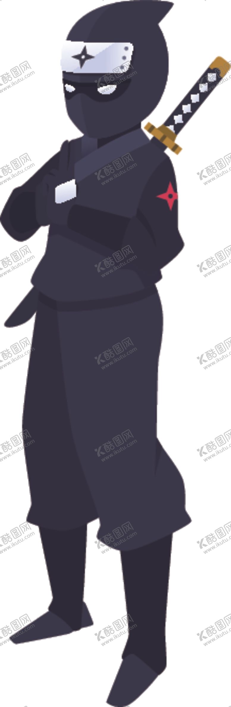 编号：12909006280903318035【酷图网】源文件下载-卡通忍者