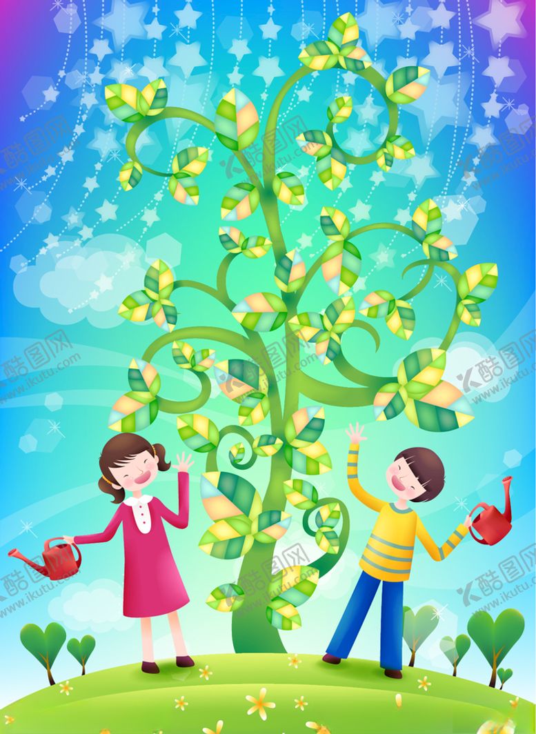 编号：92272010312329158661【酷图网】源文件下载-温馨家庭主题插画