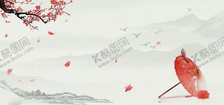 编号：90606805042318503066【酷图网】源文件下载-意境水墨山水