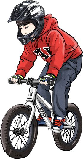 漫画人物插画合层