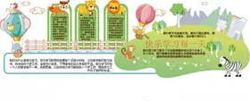 幼儿园文化墙早教形象面