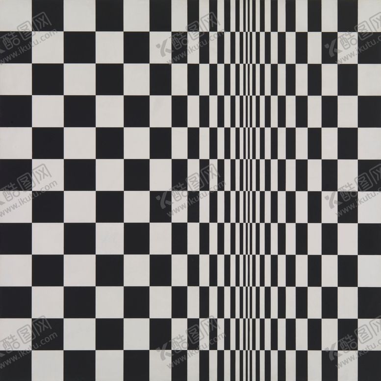 编号：58379510291737223355【酷图网】源文件下载-几何拼接抽象绘画