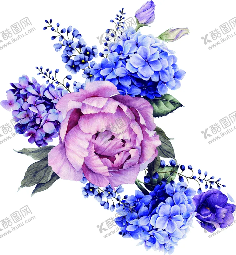 编号：21830509300054276541【酷图网】源文件下载-手绘花