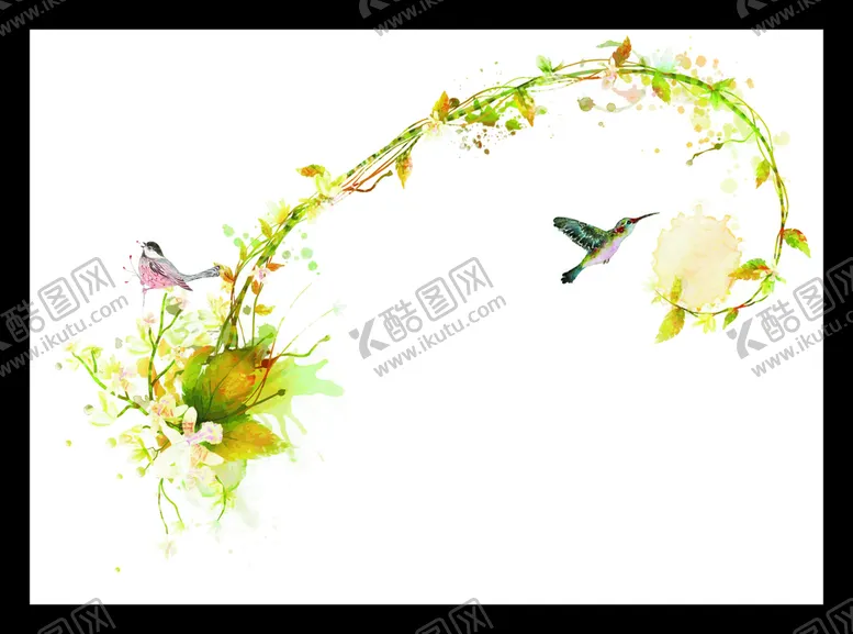 编号：16593610230612051877【酷图网】源文件下载-手绘花卉花朵