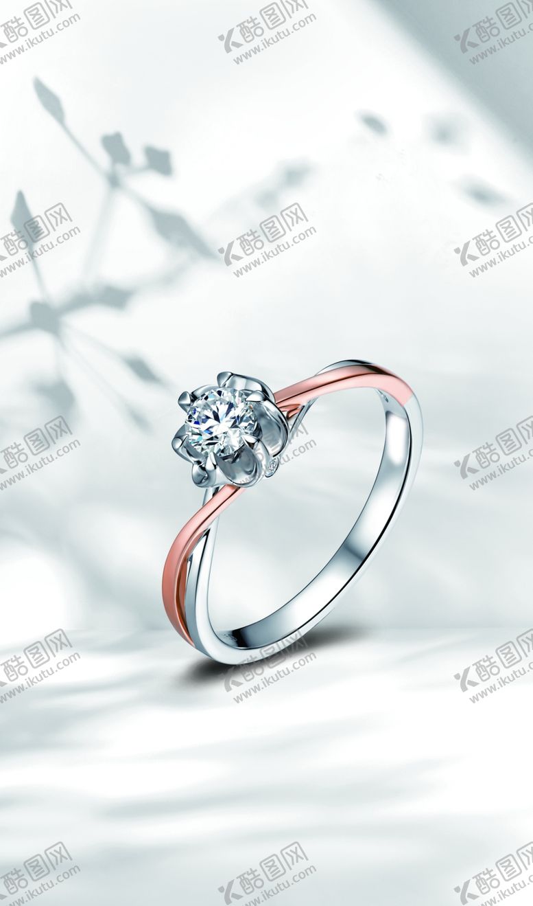 编号：86337804220418491859【酷图网】源文件下载-白金彩金钻石戒指