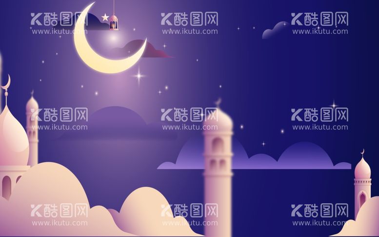 编号：34339401190945129723【酷图网】源文件下载-卡通夜空背景墙